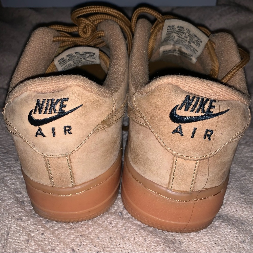 Wheat Air Force 1s - Picture 3 of 7